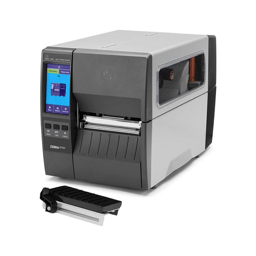 ZEBRA ZT231 300 DPI Thermal Transfer Industrial Printer, ZT231 Upgraded Version of ZT230 Printer, Print Width 4 in Ethernet Bluetooth Serial USB, Includes: Touch Display, Tear Bar