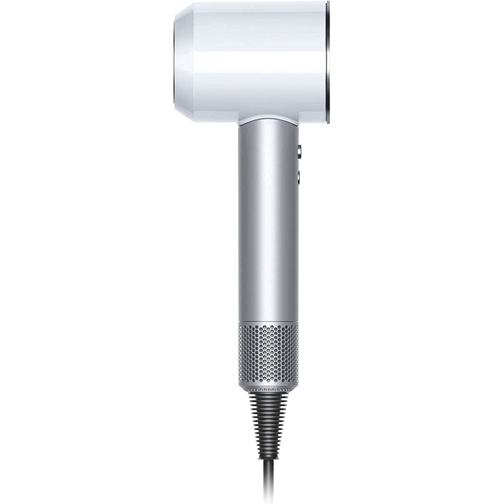 Supersonic Hair Dryer Fast Drying, White/Silver - Flyaway Attach 3dtechshop.com