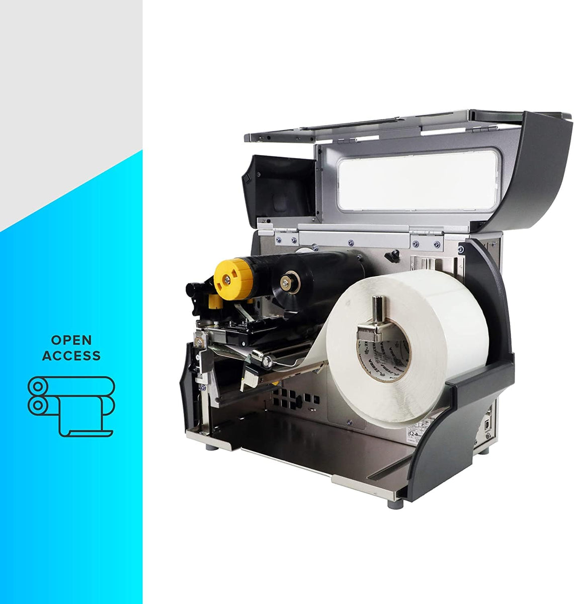 Zebra ZT411 300 dpi Thermal Transfer and Direct Thermal Industrial Barcode  Label Printer