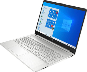 [Windows 11 Home] HP 15 15.6" FHD Touchscreen Laptop, Intel Quad-Core i7-1165G7 up to 4.7GHz, 12GB DDR4 RAM, 256GB PCIe SSD, 802.11AC WiFi, Bluetooth 4.2, Webcam, Natural Silver
