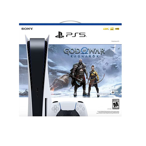 PlayStation 5 Console – Disc Version God of War Ragnarok 2TB SSD Bundle