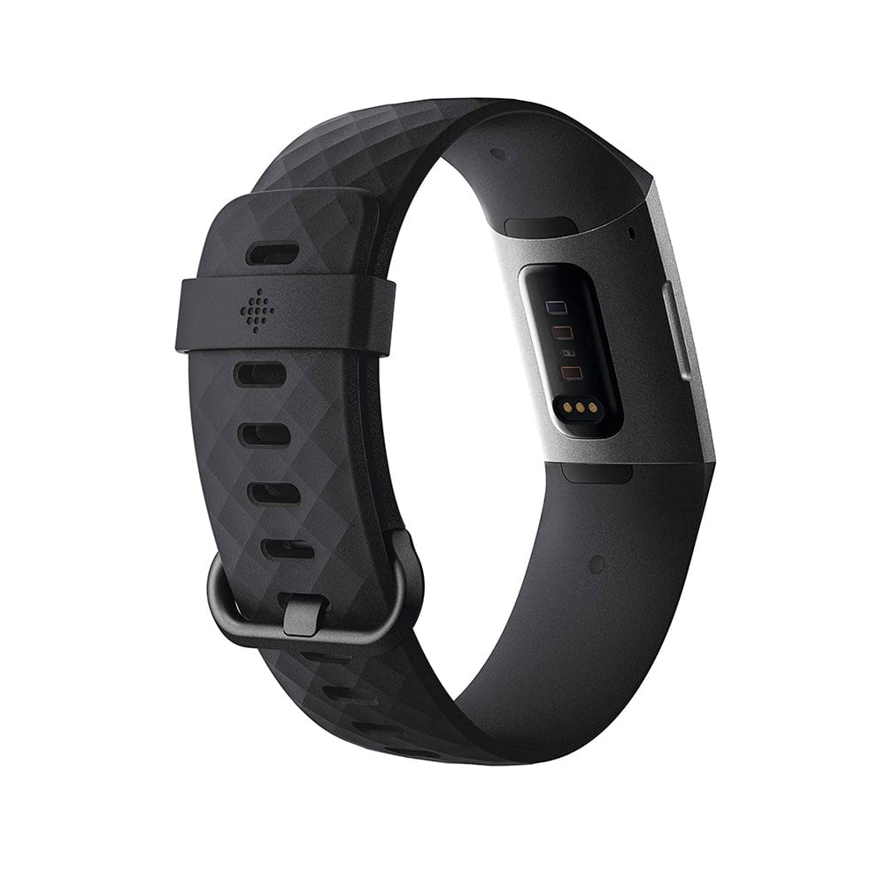 Fitbit Charge 3 Fitness Activity Tracker, Graphite/Black (Renewed)