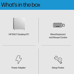 HP Envy Desktop, NVIDIA GeForce RTX 3070, Intel i9-12900, 64 GB RAM 2 TB SSD, Windows 11