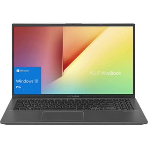 ASUS Vivobook 15 15.6" FHD Windows 10 Pro Business Laptop Computer, Intel Quard-Core i7 1065G7 up to 3.9GHz, 8GB DDR4 RAM, 256GB PCIe SSD + 1TB HDD, AC WiFi, Bluetooth, Webcam, Grey