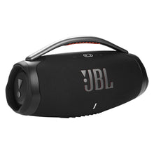 Load image into Gallery viewer, JBL Boombox 3 - Portable Bluetooth Speaker, Powerful Sound and Monstrous bass, IPX7 Waterproof, 24 Hours of Playtime, powerbank, JBL PartyBoost for Speaker Pairing, and eco-Friendly Packaging (Black)