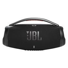 Load image into Gallery viewer, JBL Boombox 3 - Portable Bluetooth Speaker, Powerful Sound and Monstrous bass, IPX7 Waterproof, 24 Hours of Playtime, powerbank, JBL PartyBoost for Speaker Pairing (Black) (Renewed)