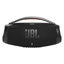 Load image into Gallery viewer, JBL Boombox 3 - Portable Bluetooth Speaker, Powerful Sound and Monstrous bass, IPX7 Waterproof, 24 Hours of Playtime, powerbank, JBL PartyBoost for Speaker Pairing, and eco-Friendly Packaging (Black)