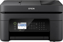 Load image into Gallery viewer, Epson Workforce WF-2850 All-in-One Wireless Color Inkjet Printer, Black - Print Scan Copy Fax - 10 ppm, 5760 x 1440 dpi, 8.5 x 14, Auto 2-Sided Printing, 30-Sheet ADF, Voice-Activated