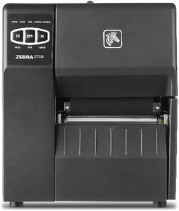 Zebra ZT220 Direct Thermal Only Industrial Label Printer - Ethernet, USB, Serial Connectivity - 4.09" Max Print Width, 203 dpi, 6 IPS, Monochrome Barcode Printer - ZT22042-D01200FZ