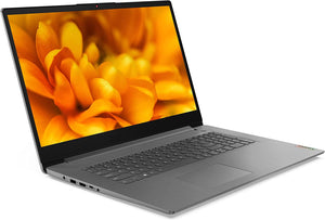 [Windows 11] Lenovo IdeaPad 3 17 17.3" FHD 300nits Laptop Computer, Intel Quard-Core i7-1165G7 up to 4.7GHz, 8GB DDR4 RAM, 256GB PCIe SSD, WiFi 6, Bluetooth 5.1, Webcam, Arctic Grey