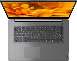 [Windows 11] Lenovo IdeaPad 3 17 17.3" FHD 300nits Laptop Computer, Intel Quard-Core i7-1165G7 up to 4.7GHz, 8GB DDR4 RAM, 256GB PCIe SSD, WiFi 6, Bluetooth 5.1, Webcam, Arctic Grey