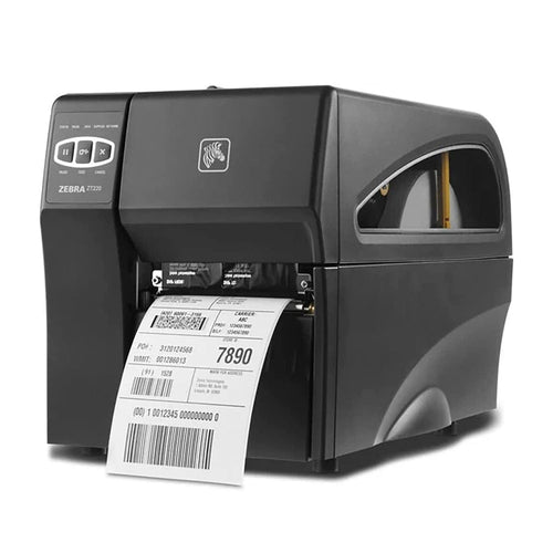Zebra ZT220 Direct Thermal Only Industrial Label Printer - Ethernet, USB, Serial Connectivity - 4.09