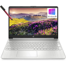 Load image into Gallery viewer, [Windows 11 Home] HP 15 15.6&quot; Laptop Computer, Octa-Core AMD Ryzen 7 5700U up to 4.3GHz (Beat i7-1165G7), 8GB DDR4 RAM, 256GB PCIe SSD, WiFi 6, Bluetooth 5.2, Webcam, Type-C, Silver