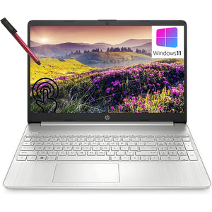 [Windows 11 Home] HP 15 15.6" Laptop Computer, Octa-Core AMD Ryzen 7 5700U up to 4.3GHz (Beat i7-1165G7), 8GB DDR4 RAM, 256GB PCIe SSD, WiFi 6, Bluetooth 5.2, Webcam, Type-C, Silver