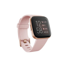 Load image into Gallery viewer, Fitbit Versa 2 Health and Fitness Smartwatch with Heart Rate, Music, Alexa Built-In, Sleep and Swim Tracking, Petal/Copper Rose