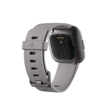 Load image into Gallery viewer, Fitbit Versa 2 Health and Fitness Smartwatch with Heart Rate, Music, Alexa Built-In, Sleep and Swim Tracking, Stone/Mist Grey